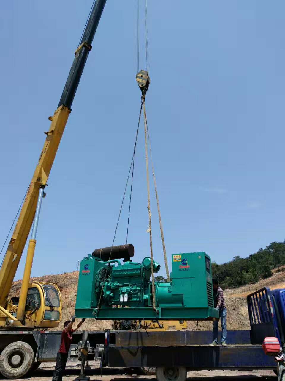 珠海工地300KW康明斯打樁租賃